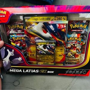 Pokemon Mega Latias EX Box - Red and Yellow